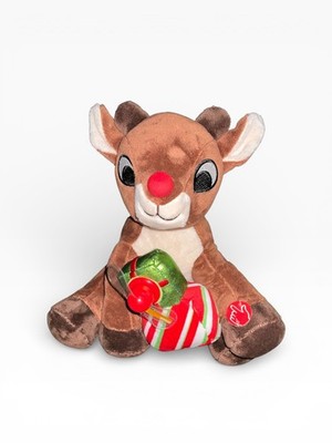 Singing Rudolph Rednosed Reindeer Musical Deer Dan Dee Collectors' Choice Works