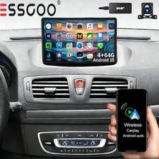 DAB+ 4+64GB Android 15 Autoradio Für Renault Megane 3 GPS Navi kam Apple CarPlay