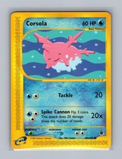 Corsola 102/165 Common Expedition Base Set Pokemon LP on eBay