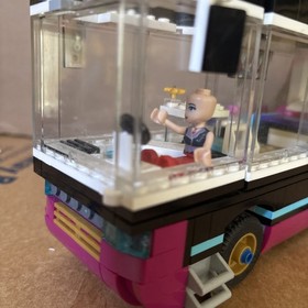 LEGO Friends Pop Star Tour Bus 41106 No Box or Manual / FOR PARTS / NOT COMPLETE