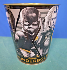 NEW/UNUSED Marvel Thunderbolts Collectible Metal Movie Theatre Popcorn Tin Cinem