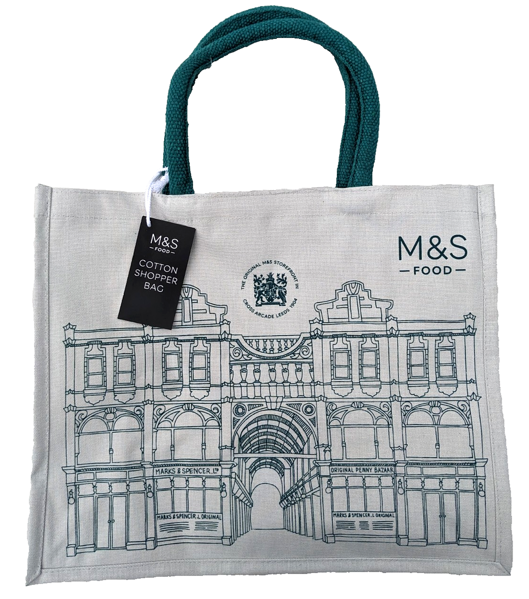 M&S Marks and Spencer Core Pouch Bag Shopping Tote Bag Genuine