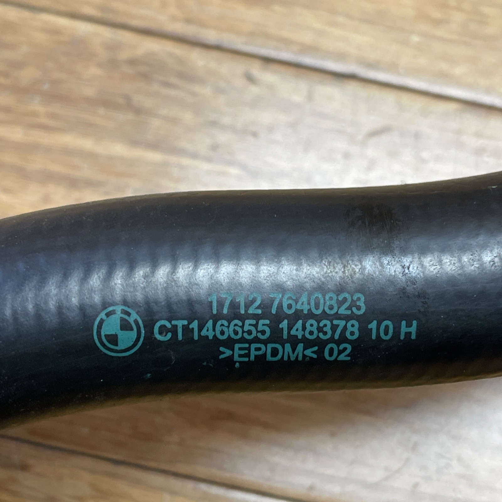 2014-2020 BMW i8 I12 Drive Motor Inverter Radiator Coolant Inlet Hose OEM
