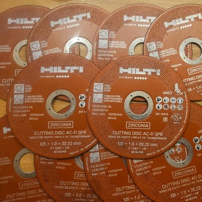 Hilti SPX TRENNSCHEIBEN  Trennscheibe 10 Stück Set AC-D SPX 125x1.0 #2150705