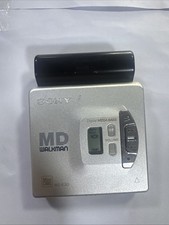 Sony MZ-E30 Portable MiniDisc Player MD Walkman Silver Untested
