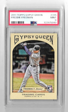2011 Topps Gypsy Queen #335 FREDDIE FREEMAN RC SP PSA 9 Braves Dodgers