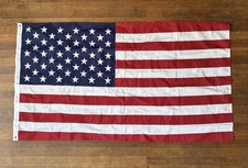 American Flag 3'x5' Nylon - Certified Made in USA - Sewn Stripes  Embroidered