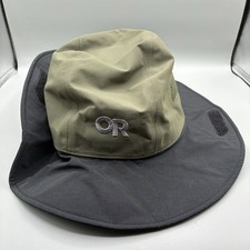 Outdoor Research OR Gore-Tex Seattle Rain Hat Size XL Green Black