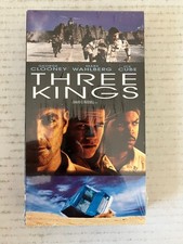 Three Kings VHS 1999 Action Adventure George Clooney Warner Home Video