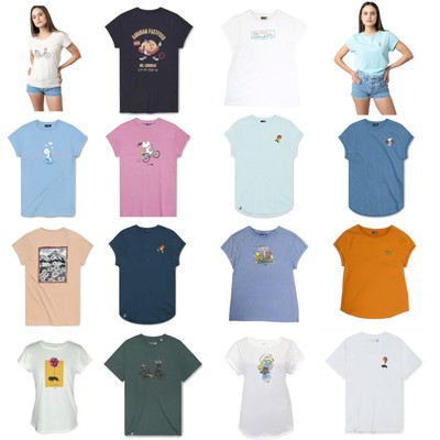 Bavarian Caps Damen T-Shirt Pumuckl Snoopy Pippi Schlumpfine Kindheit Helden NEU