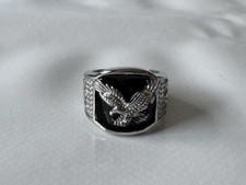 Eagle ring for men approximate Size O