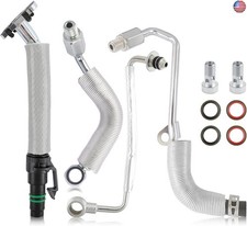 AUTOKAY Turbo Charger Coolant Return Hose Line Fit For Chevy Cruze Sonic Trax
