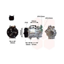 1x Kompressor, Klimaanlage VAN WEZEL 1800K431 passend für FORD MAZDA