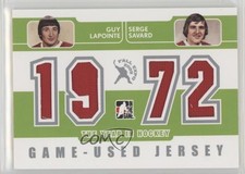 2009-10 ITG 1972 The Year in Hockey Silver /9 Guy Lapointe Serge Savard HOF 7i6