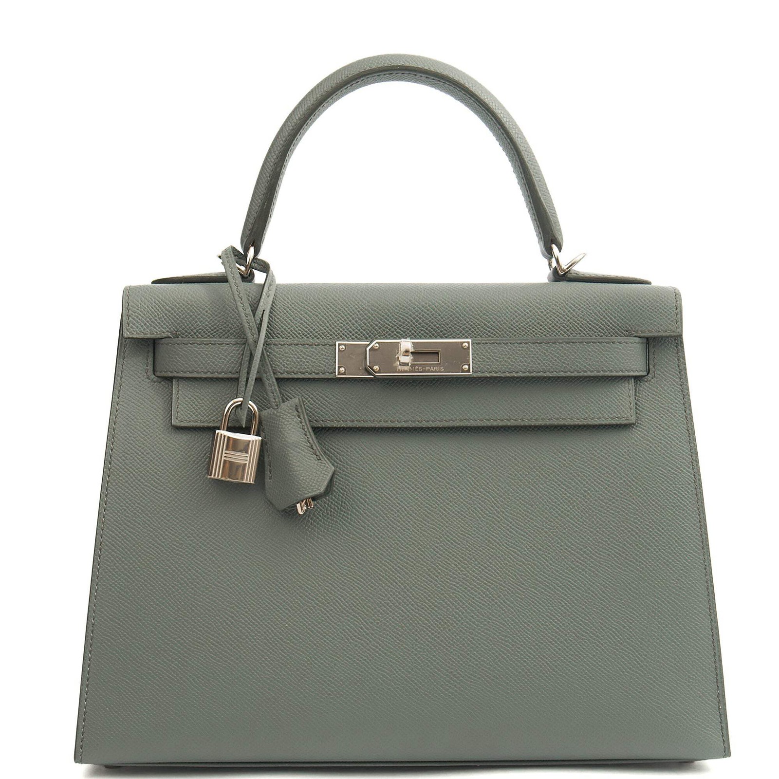 Hermes Kelly 28 in Verte Amande, Epsom Leather