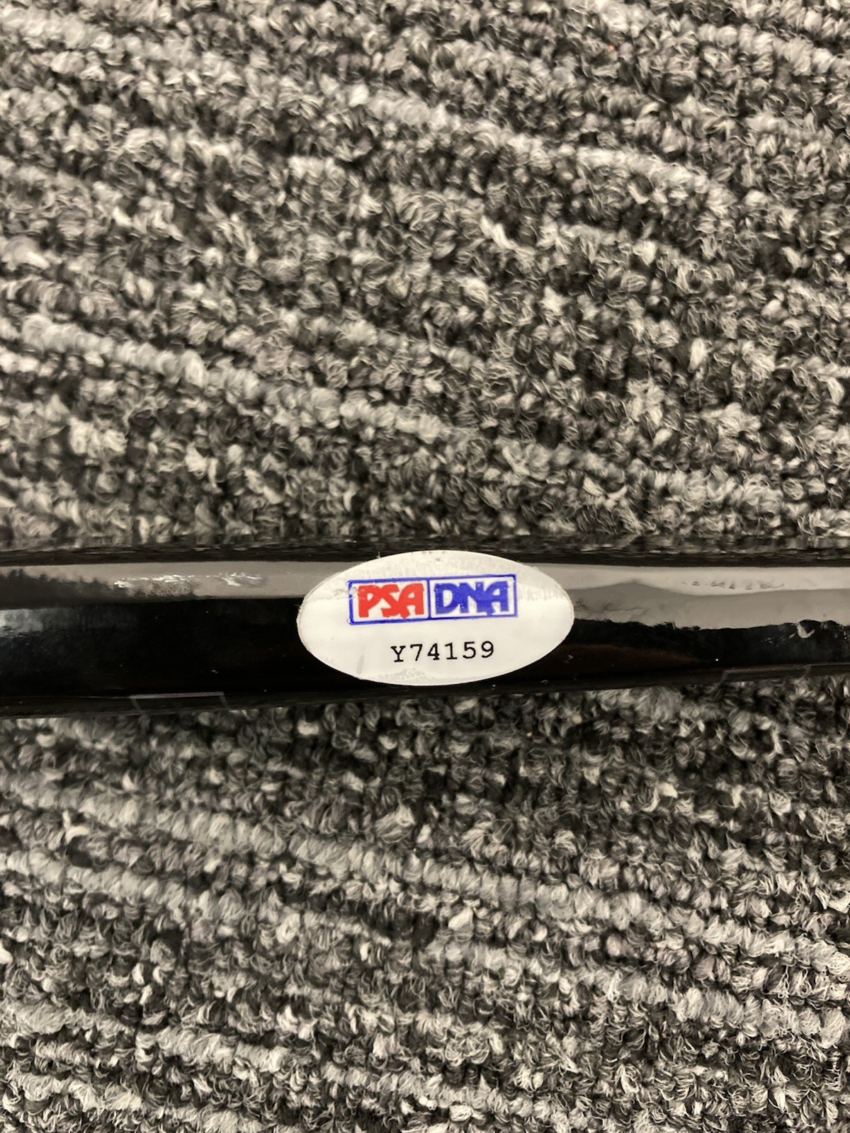 Sidney Crosby Signed Mini Stick PSA Auto view 3