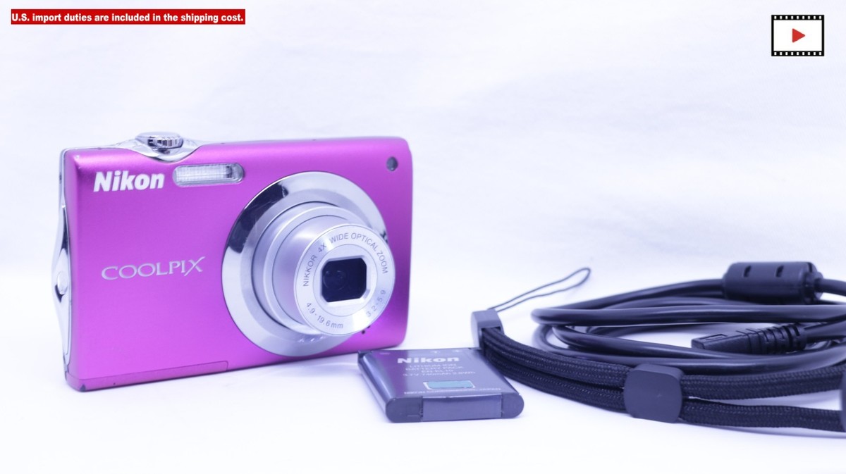 Buy Nikon COOLPIX AW100 16.0MP Digital Camera - Orange online | eBay