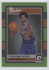 2017 Panini Donruss Optic The Rookies Lime Green Prizm /175 Josh Jackson #4 k5j