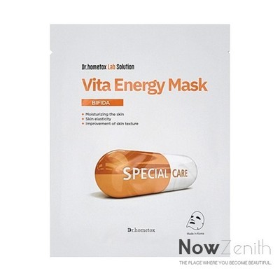 DR.HOMETOX Lab Solution Vita Energy Mask 1Pack (23mL x 10EA) #Bifida