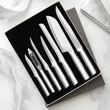 Rada Knife Gift Set S38 Kitchen knives cook USA made L/R hand 7pc