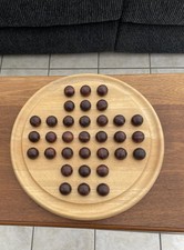 Solitaire Extra large hand crafted solid wood game decorative lounge piece