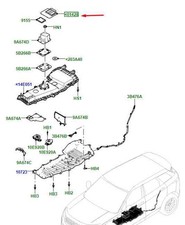 LAND ROVER RANGE ROVER EVOQUE L551 Canale aria ibrido batteria LR115321 ORIGINALE