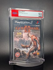 Image of God of War II Sony Playstation 2 PS2 UK PSA 9.6 A+ New Factory Sealed NOT VGA