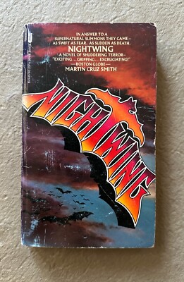MARTIN CRUZ SMITH Nightwing : 1978 First Jove/HBJ Printing Mass Market Paperback