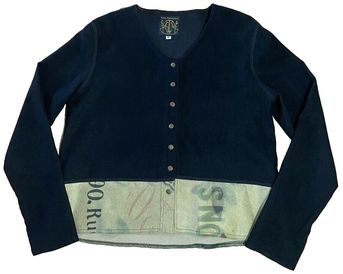 VP Visual Professional Snap Button Front Jacket T… - image 2