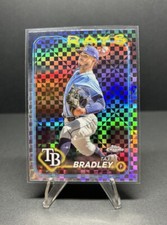 2024 Topps Chrome #83 Taj Bradley X-FRACTOR SP - Tampa Bay Rays