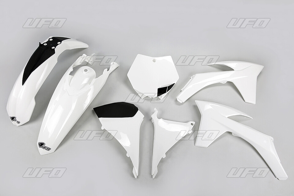 Kit plastique KTM SX 11 blanc KT509E047 carénage intégral moto cross 2011