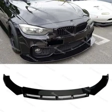 For BMW 750Li 228i 328xi Glossy Black Front Bumper Lip Spoiler Splitter Diffuser