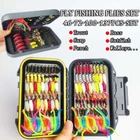 Fly Fishing Flies Kit,46-137pcs Dry/Wet Flies for Bass Trout Salmon Fishing