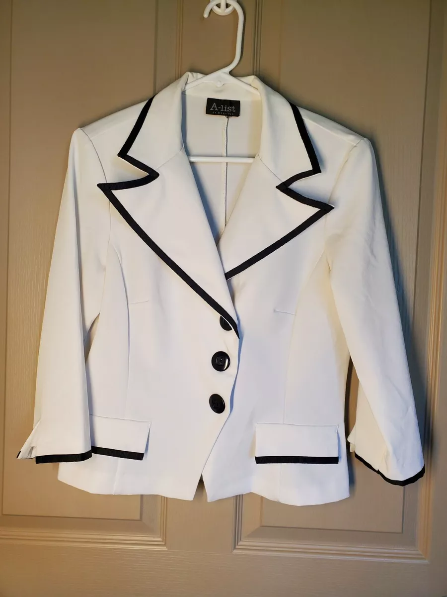 White blazer ebay sale