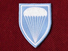 SFRJ YUGOSLAVIA - YUGOSLAV PEOPLE'S ARMY - PARACHUTIST SLEEVE PATCH -EMBROIDERED
