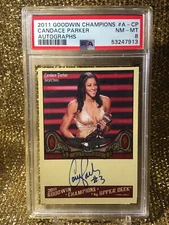 Candace Parker 2011 UD Goodwin champions autographs #A-CP Auto Chicago Sky PSA