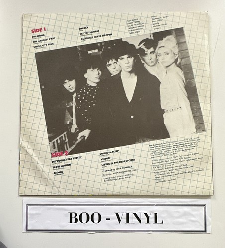Blondie - Eat To The Beat - LP Vinyl Record Portuguese Issue - NM/NM Nice Copy - Picture 6 of 6