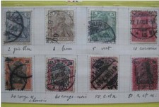timbres Allemagne : lot 1908