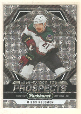 Milos Kelemen 2023-24 Parkhurst Prominent Prospects Insert RC #PP-MK Coyotes