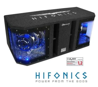 HIFONICS MR10DUAL 2 x 25 cm (10") Dual Bandpass Subwoofer System 1600 Watt - Bild 1 von 4