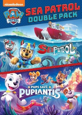 Paw Patrol: Sea Patrol Double Pack [New DVD] Gift Set, Widescreen, Pack,  Ac- 32429333407