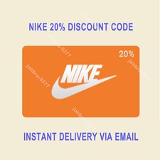 nike 20 discount code