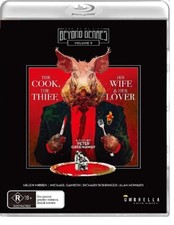 THE COOK, THE THIEF, HIS WIFE HER LOVER 1989 Blu-Ray NEW