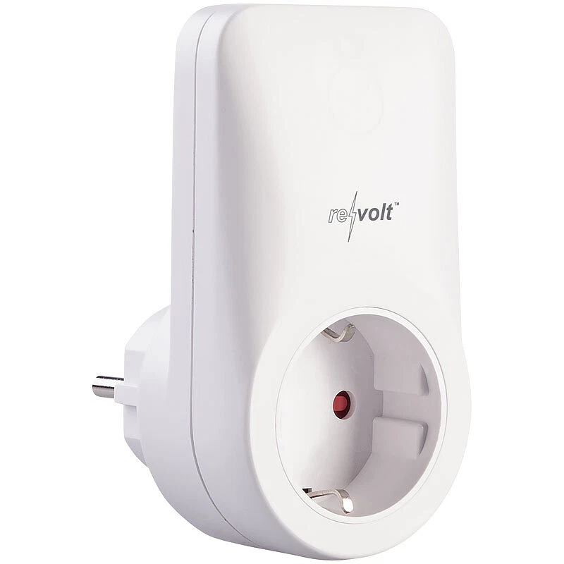 revolt Funk-Energiekosten-Messer, bis zu 6 Steckdosen, externes Display - Bild 2 von 4