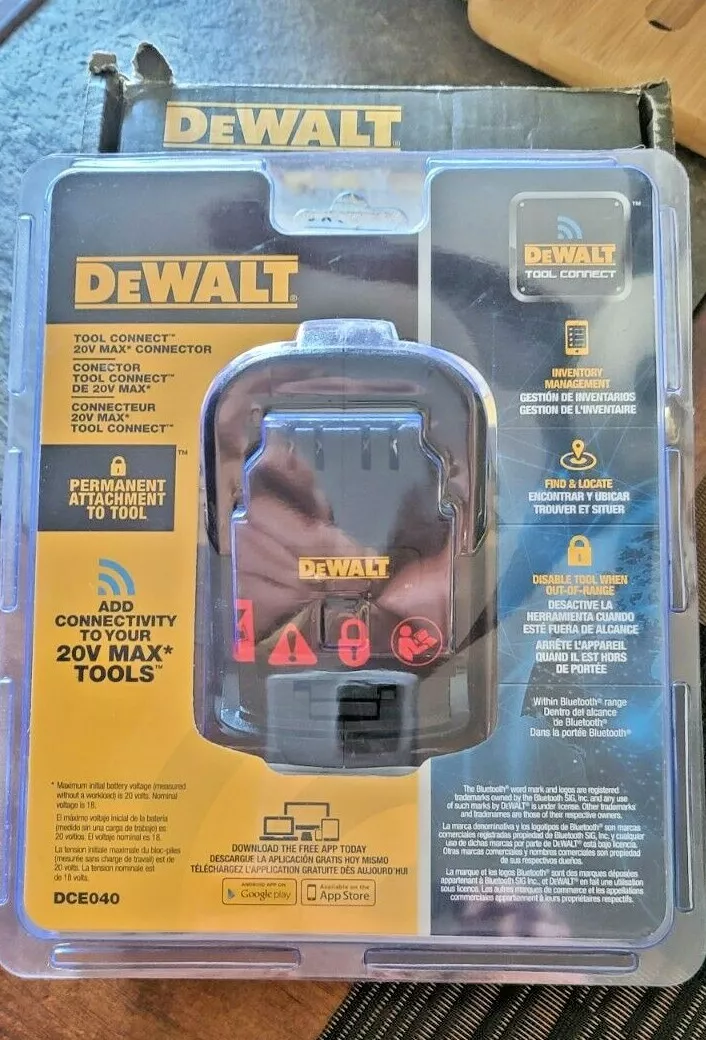 Dewalt Tool Connect 20V MAX* Connector DCE040 New in Original Packaging  eBay