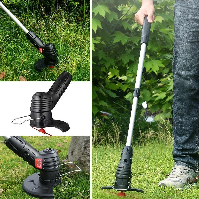Household Electrical Lawn Mower Wireless Portable Grass Trimmer USB charging