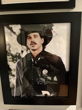 Val Kilmer Signed Photo Tombstone Doc Holliday Autograph 8x10 BSA Beckett COA