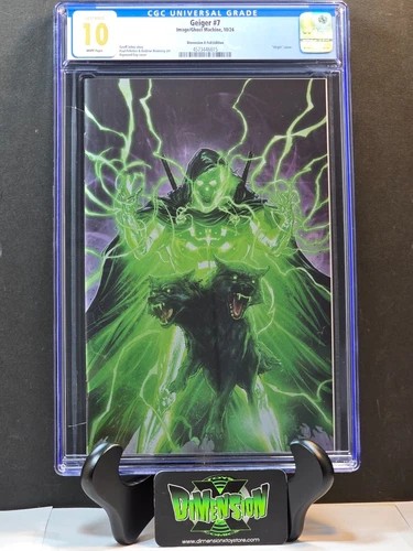 GEIGER #7 CGC 10 GEM MINT! DIMENSION X EXCLUSIVE FOIL EDITION VIRGIN RAYMOND GAY