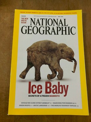 Nat Geo Vol. 215 No. 5 May, 2009 ''Ice Baby'' (FC-44-1-D)