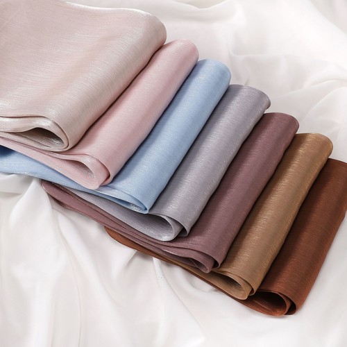 Pañuelo largo hiyab musulmán para mujer moda verano turbante envoltura para la cabeza chal estolas - Imagen 19 de 33